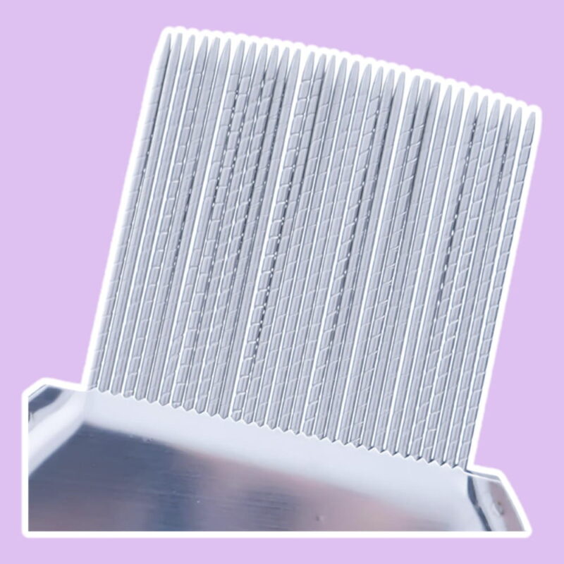 Head Lice Treatment Comb Grooves